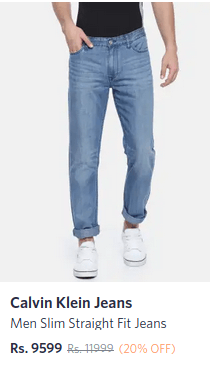 Calvin Klein Jeans Mean Slim Straight Jeans