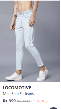 LOCOMOTIVE Mean Slim Fit Jeans