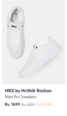 HRX Men Pro Sneakers
