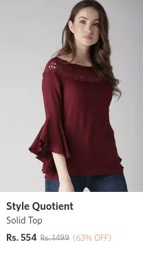 Style Quotient Solid Top
